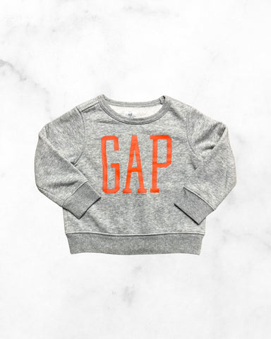 gap ♡ 3t ♡ fleece logo crew sweatshirt