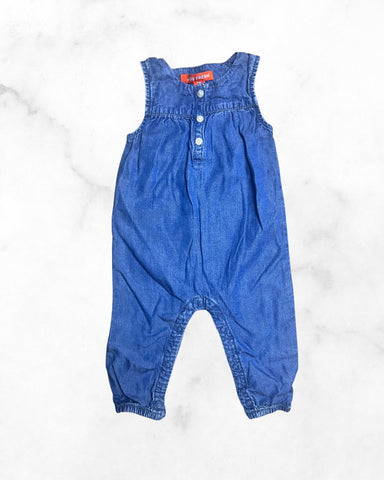 joe fresh ♡ 6-12 mo ♡ denim henley romper