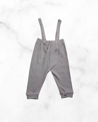 kindly ♡ 6-12mo ♡ ribbed suspender pants