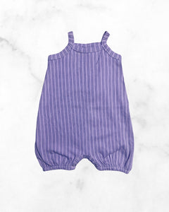 kate quinn ♡ 3-6 mo ♡ purple striped tank romper