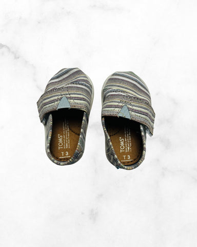toms ♡ 3 ♡ striped canvas shoe