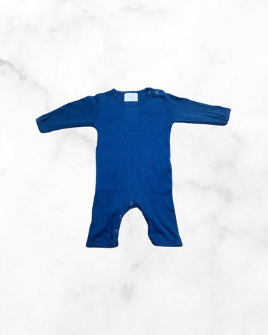 babyushka ♡ 3-6 mo ♡ blue romper