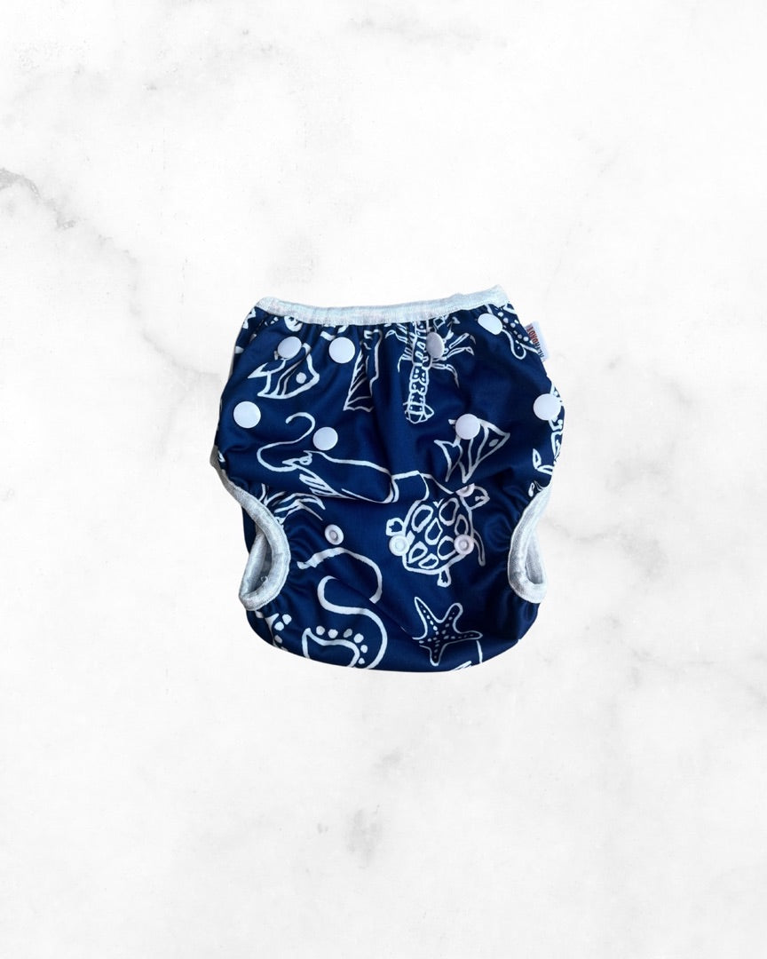 alva baby ♡ o/s ♡ ocean animal swim diaper