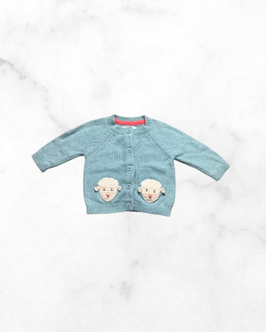 baby boden ♡ 3-6 mo ♡ lamb knit cardigan