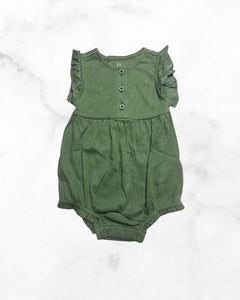 gap ♡ 6-12 mo ♡ ruffle tank romper