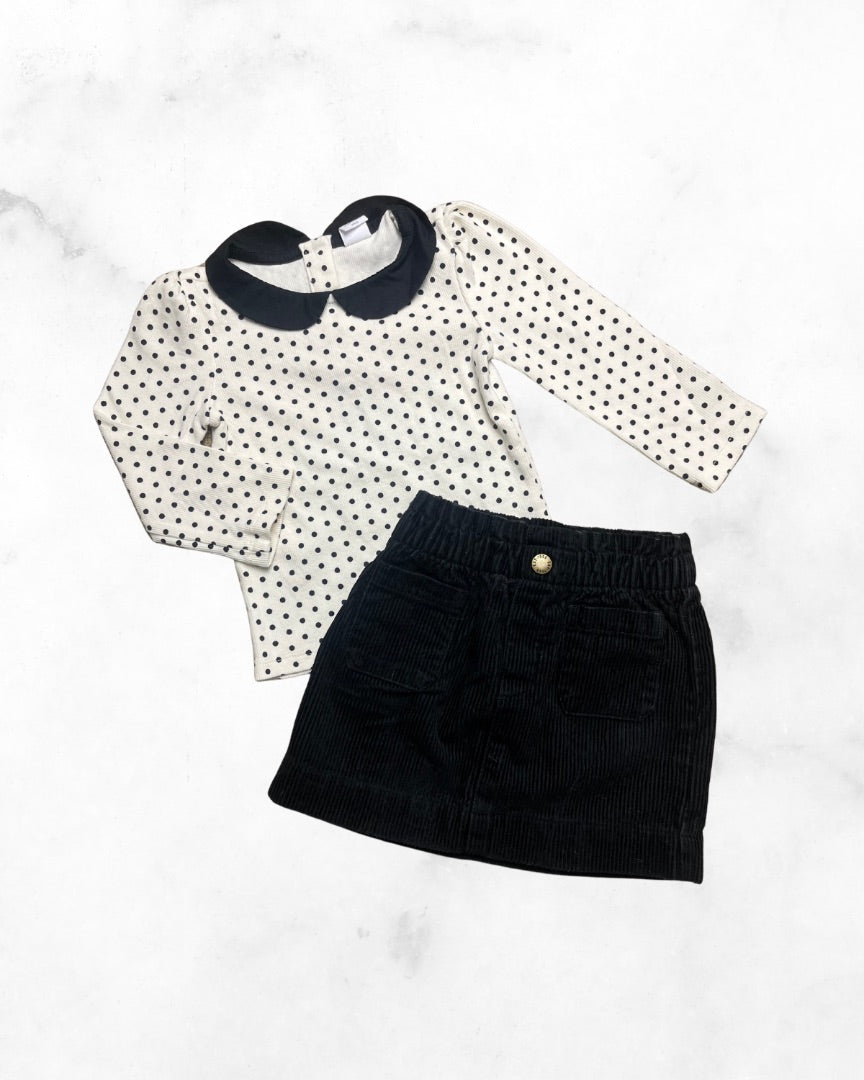 gap ♡ 2t ♡ polka dot & corduroy set