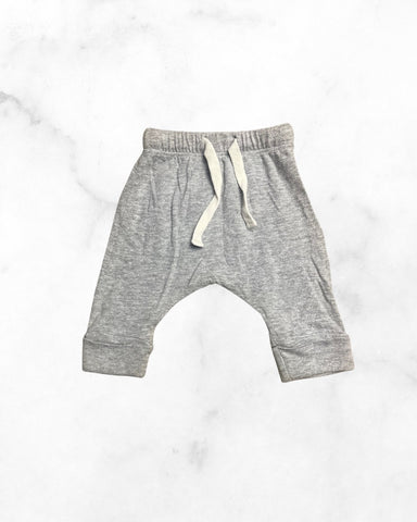 mini mioche ♡ 3-6 mo ♡ grey jersey joggers