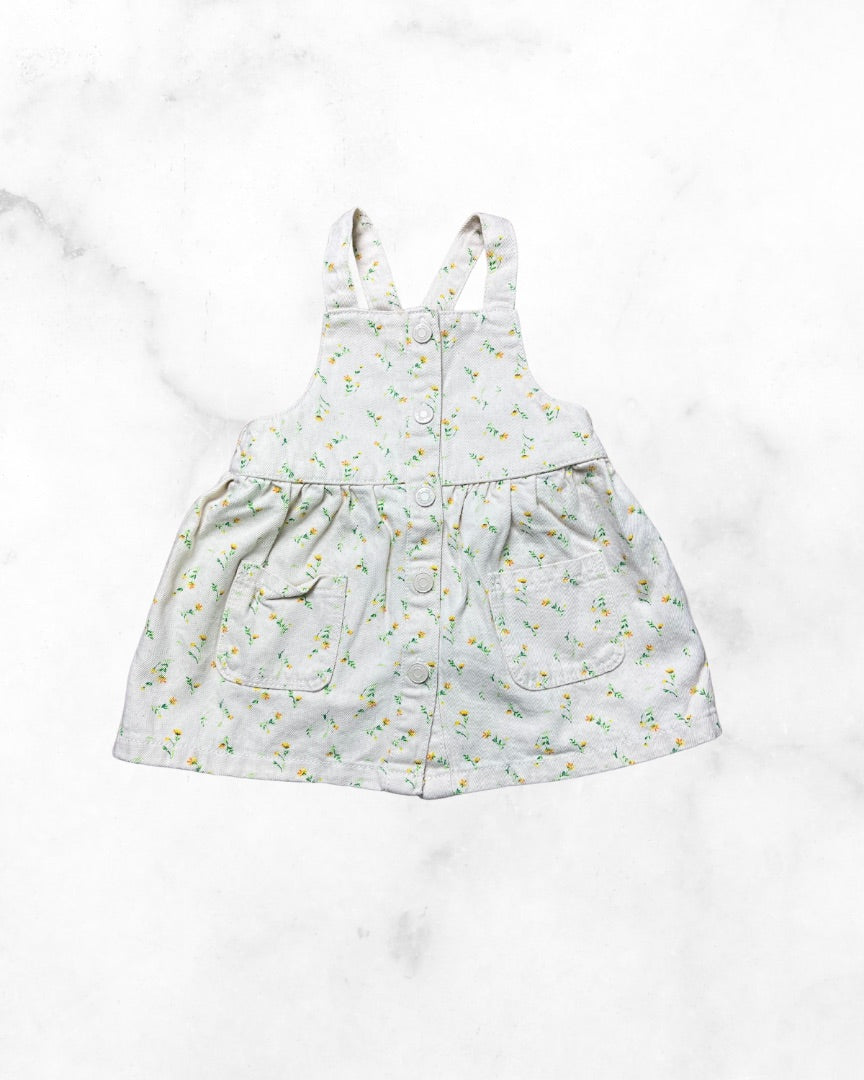 zara ♡ 9-12mo ♡ floral snap down jumper