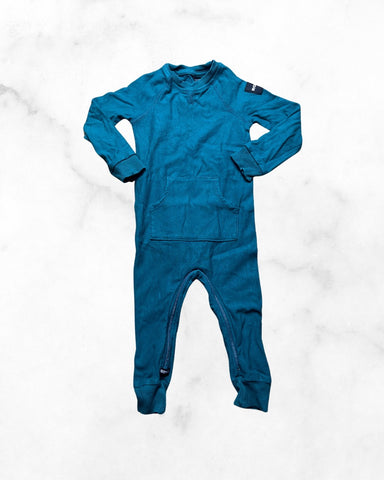 rowe ♡ 12-18 mo ♡ teal crew romper
