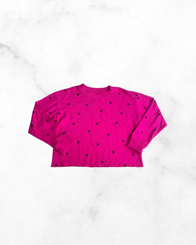 gap ♡ 10 ♡ long sleeve star crew