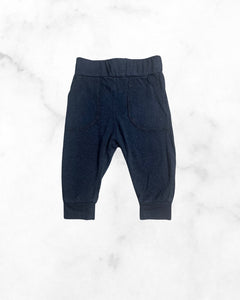 kewe ♡ 0-3 mo ♡ black bamboo pocket pants