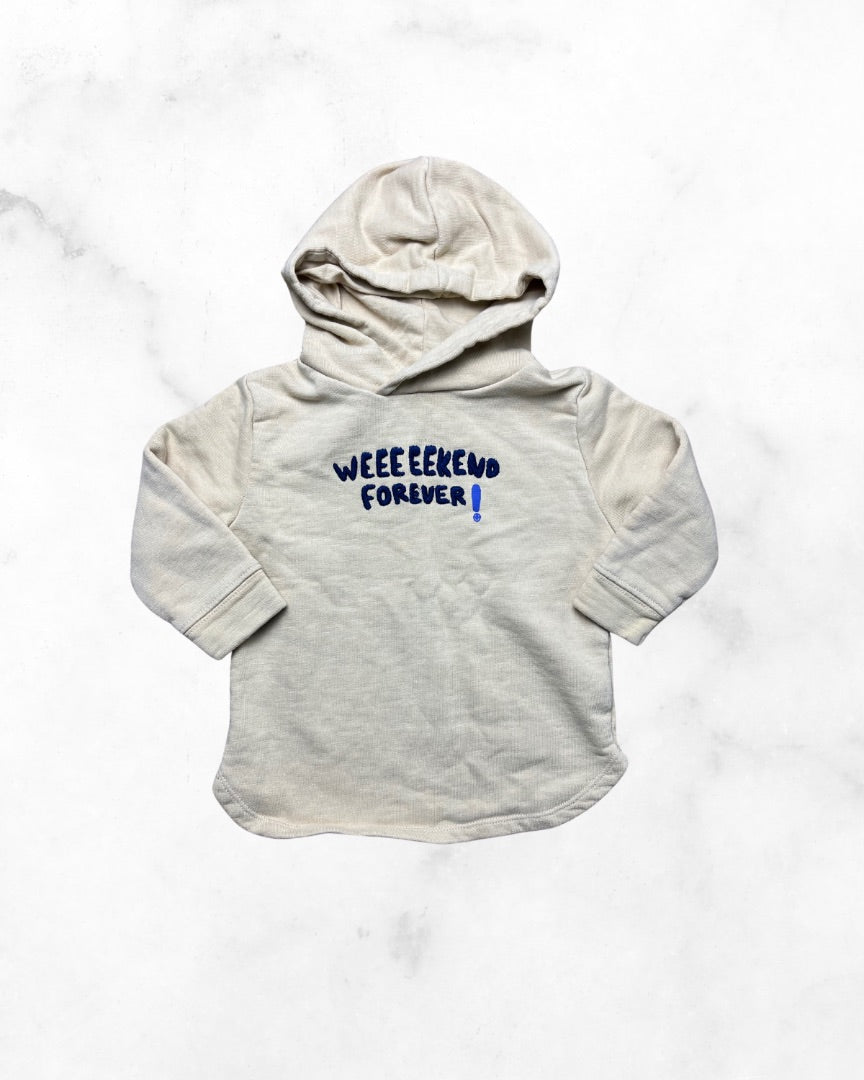 zara ♡ 12-18 mo ♡ weekend forever terry hoodie
