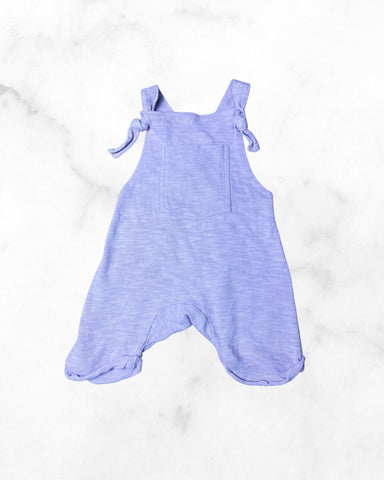 mini mioche ♡ 12-18 mo ♡ pale purple short overalls