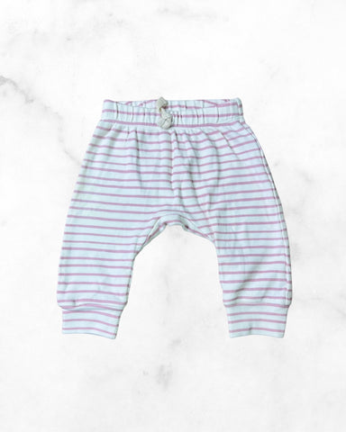 pehr ♡ 0-3 mo ♡ pink stripes away harem