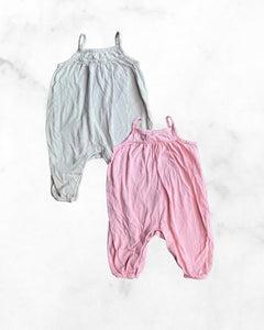 old navy ♡ 3-6 mo ♡ spaghetti strap romper bundle