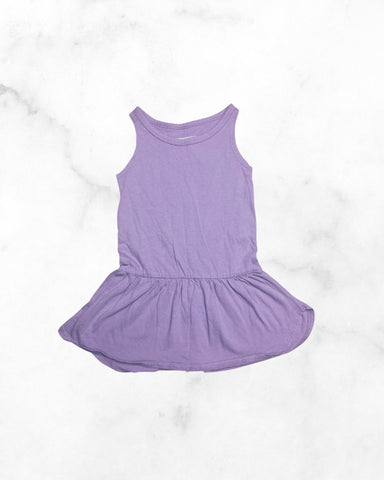 mini mioche ♡ 6-12 mo ♡ mauve peplum tank dress