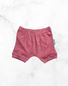 parade organics ♡ 6-12 mo ♡ salmon harem shorts