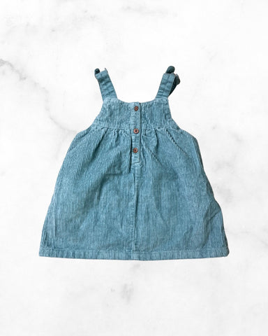 m&s ♡ 12 mo ♡ teal henley cord jumper