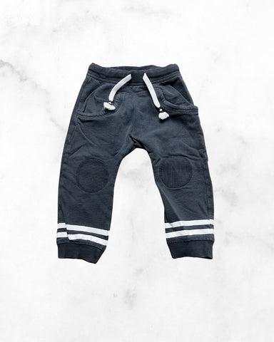 h&m ♡ 12-18 mo ♡ striped cuff jogger