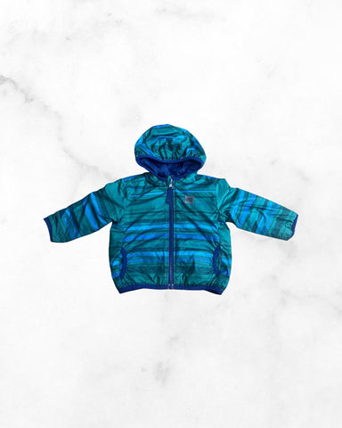 mec ♡ 12 mo ♡ green & navy reversible jacket