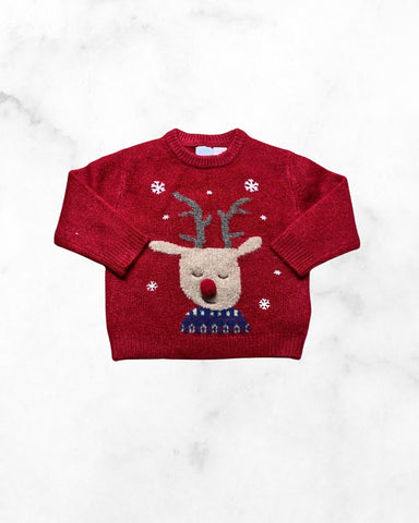 zara ♡ 12-18 mo ♡ soft knit reindeer sweater