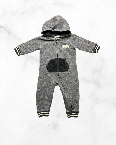 hatley ♡ 6-12 mo ♡ sweat hooded romper