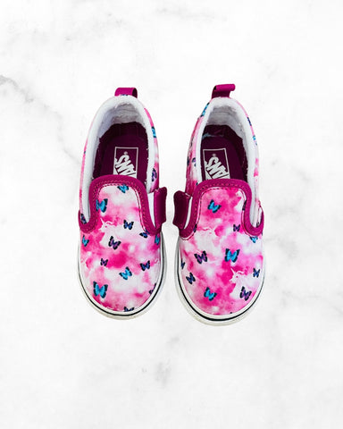 vans ♡ 8 ♡ butterfly & unicorn slip ons