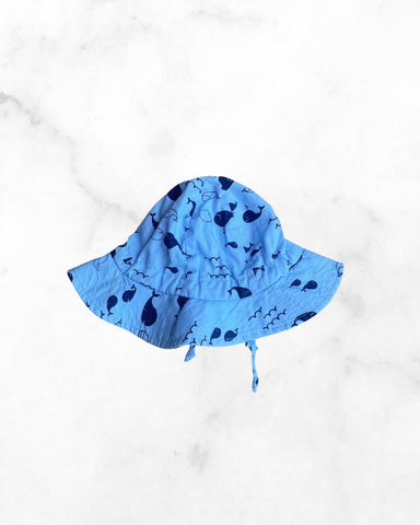 twinklebelle ♡ 0-9 mo ♡ blue whale sun hat
