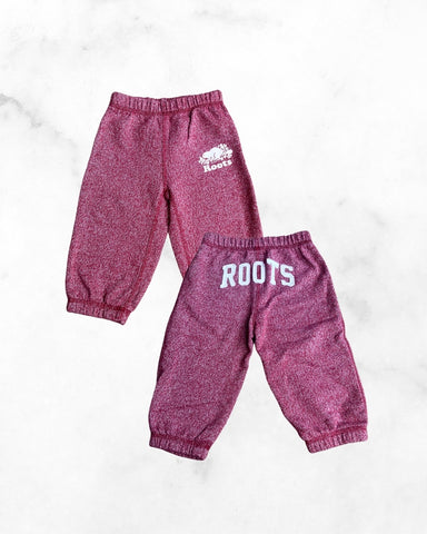 roots ♡ 12-18 mo ♡ red salt & pepper jogger