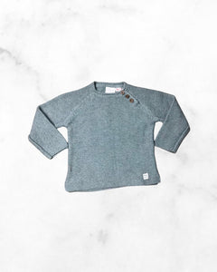 zara ♡ 6-9 mo ♡ teal  knit sweater