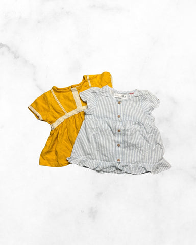 zara ♡ 12-18 mo ♡ peplum top bundle