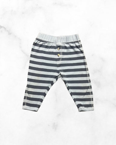 wheat ♡ 9mo ♡ blue striped pants