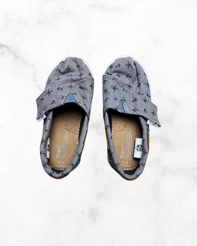 toms ♡ 7 ♡ anchor pirate boat shoes
