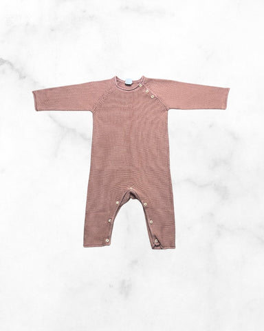 zara ♡ 6-9 mo ♡ rust knit romper