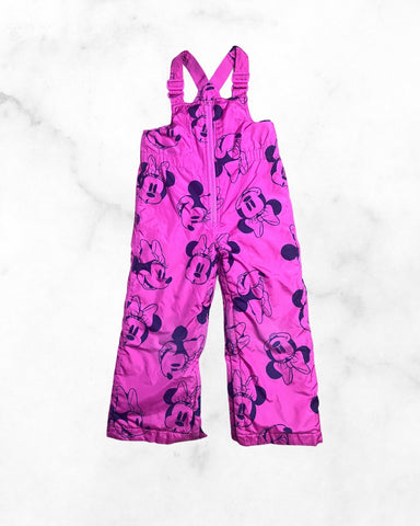 gap x disney ♡ 4t ♡ minnie mouse bib snowpants