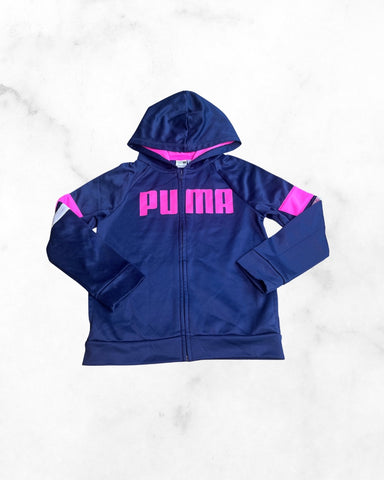 puma ♡ 8 ♡ navy dri-fit zip up