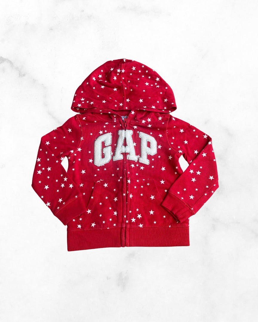 gap ♡ 2T ♡ terry star zip up