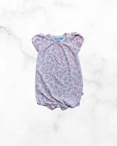 wheat ♡ 3 mo ♡ floral baby romper