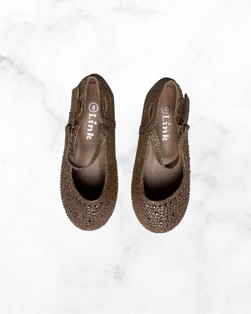 link ♡ 8 ♡ rhinestone ballerina shoes