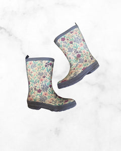 hatley ♡ 1 ♡ wild flower rain boots
