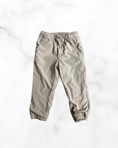gap ♡ 3t ♡ lightweight cotton lined khaki joggers
