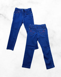 parasuco ♡ 5 ♡ heart accent dark wash jeans