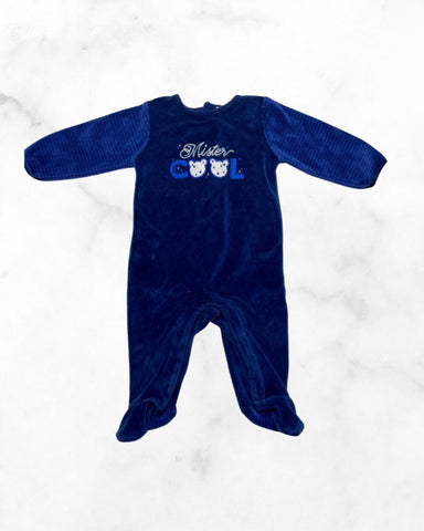 absorba ♡ 3-6 mo ♡ velour mickey mister cool sleeper