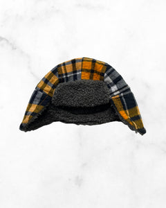 tucker & tate ♡ 0-12 mo ♡ plaid sherpa lined hat