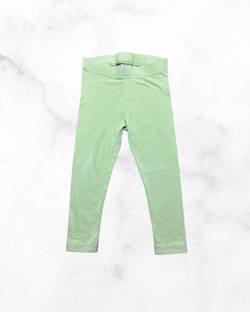 maxomorra ♡ 18-24 mo ♡ lime green legging