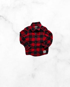 roots ♡ 2t ♡ buffalo plaid flannel