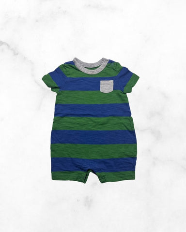 gap ♡ 6-12 mo ♡ striped short romper