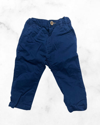 zara ♡ 6-9 mo ♡ navy chino pants