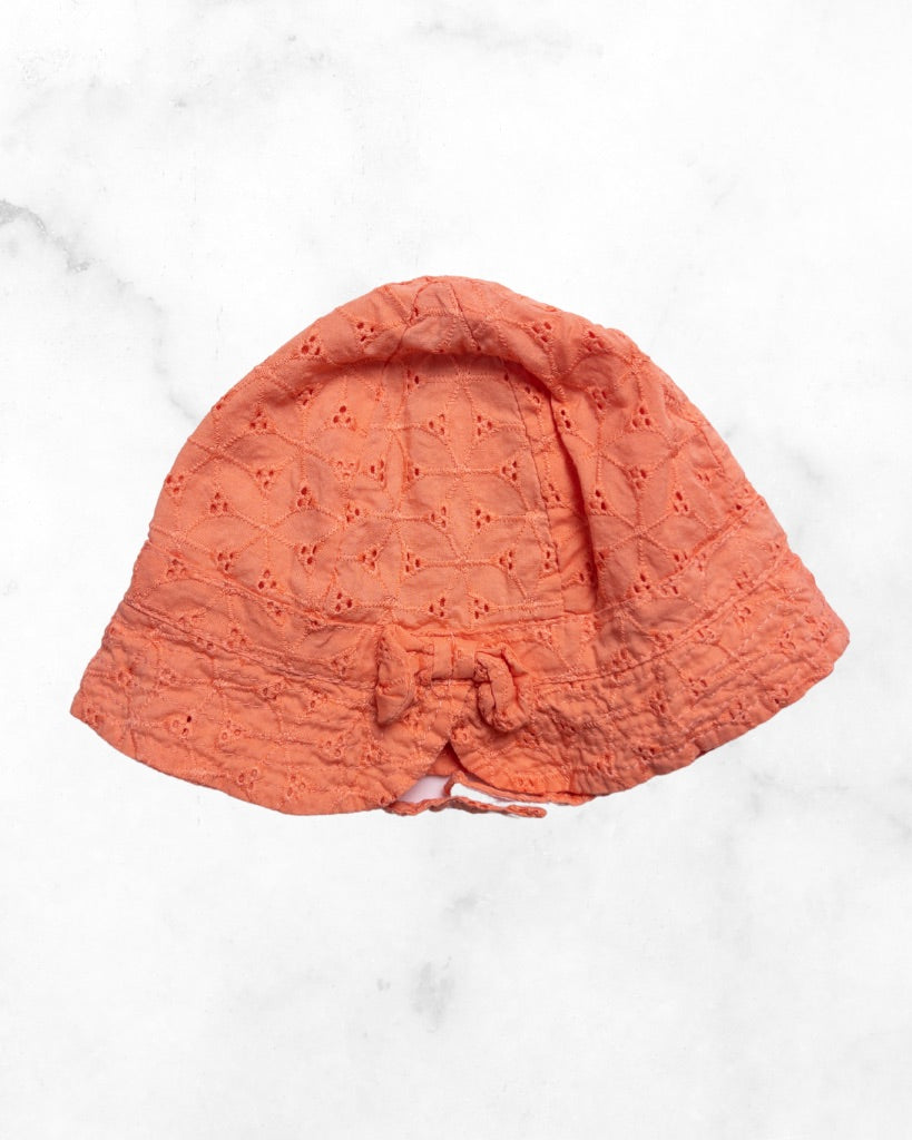 zara ♡ 0-6 mo ♡ coral sunhat