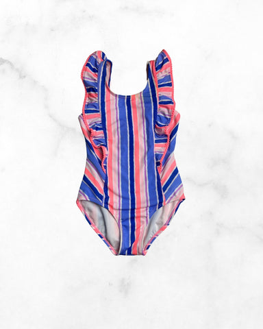 cat&jack ♡ 7-8y ♡ striped one piece swim suit